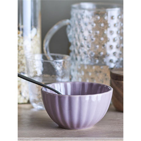 Bloomingville Latina Schale, Rose, Steingut, 400 ml, dänisches Design