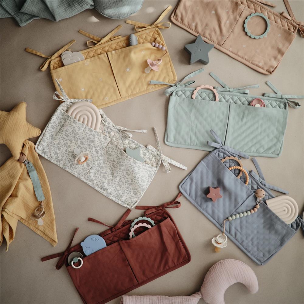 Mushie Aufbewahrungstasche, Rainbow, Baby- & Kinderbett Organizer