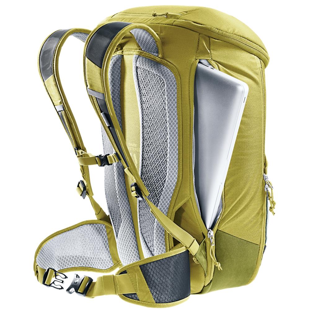 deuter Rotsoord, Fahrradrucksack, linden-cactus (grün), 30L, mit Laptopfach