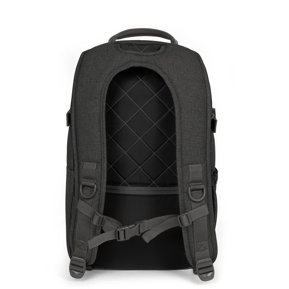 Eastpak SMALLKER, Rucksack, CS Black Denim2 (grau), 26L, mit Flaschenhalter und Laptopfach