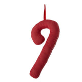 Bloomingville Kunai Weihnachtsanhänger Zuckerstange Rot Polyester Weihnachtsdeko