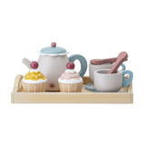 Bloomingville MINI Gentrim Tee Set Holzspielzeug Küche 8-teilig Kinderküche Rollenspiel