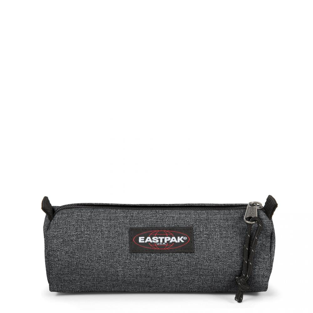 Eastpak BENCHMARK SINGLE, Federmäppchen, Black Denim (grau), kleine Federmappe, Federtasche