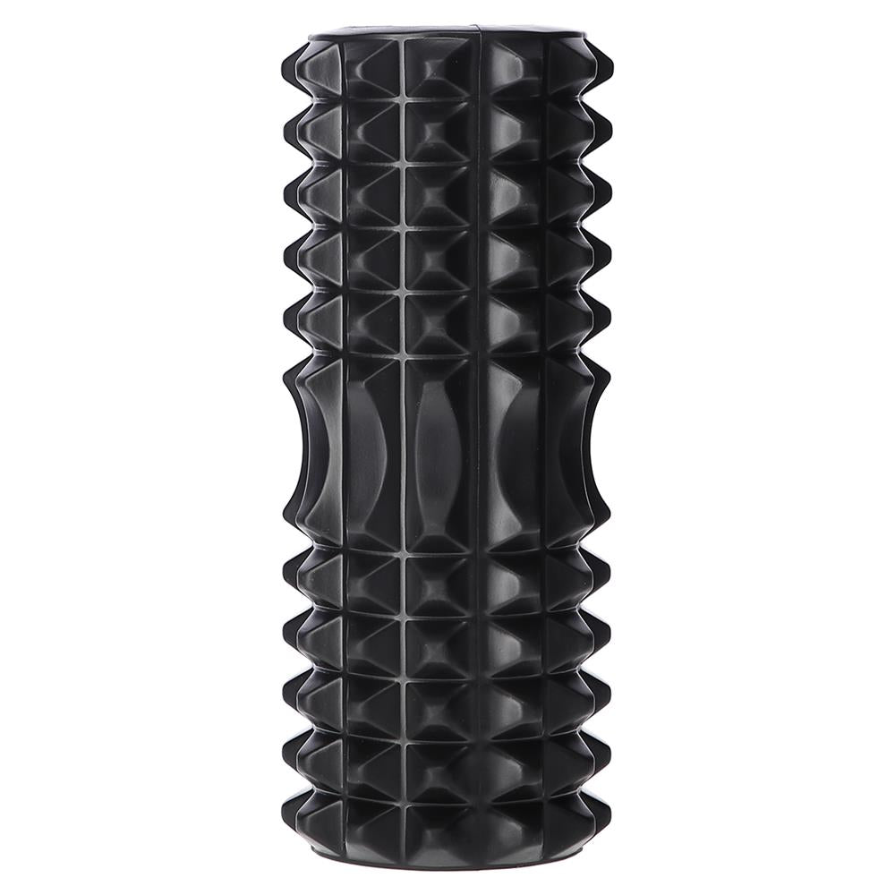Faszienrolle Massagerolle 33 cm Schwarz für Muskelregeneration | HMS FS140