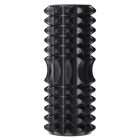 Faszienrolle Massagerolle 33 cm Schwarz für Muskelregeneration | HMS FS140