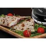G3Ferrari elektrischer Pizzaofen Napoletana mit Pizzastein schwarz Pizzamaker 1200W für Pizza Ø 31cm