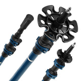NILS Trekkingstöcke TK8601 Aluminium Wanderstöcke Blau