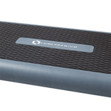 Aerobic-Steppbrett Schwarz/Orange höhenverstellbar bis 300 kg | HMS Premium AS007