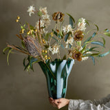 Bloomingville Poppy Kunstblume Braun Mohn 104cm Dekostiel