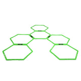 Koordinationsringe Set 6er Hexagon Agility Ringe | HMS SKR06