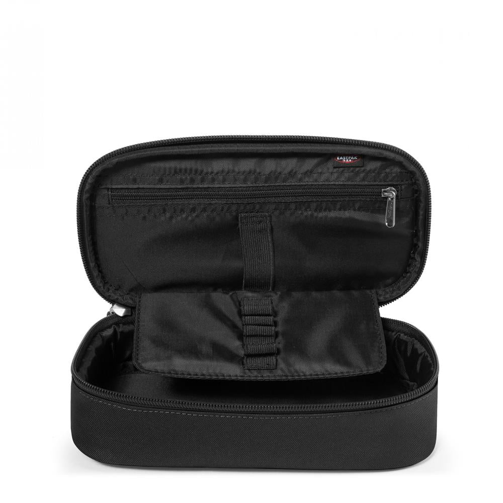 Eastpak OVAL XL SINGLE, Federmäppchen, Black (schwarz), große Federmappe, Federtasche