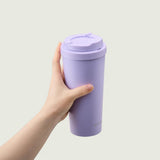 LocknLock One-Touch Clip Thermobecher 550 ml Schwarz - Isolierbecher To Go Edelstahl