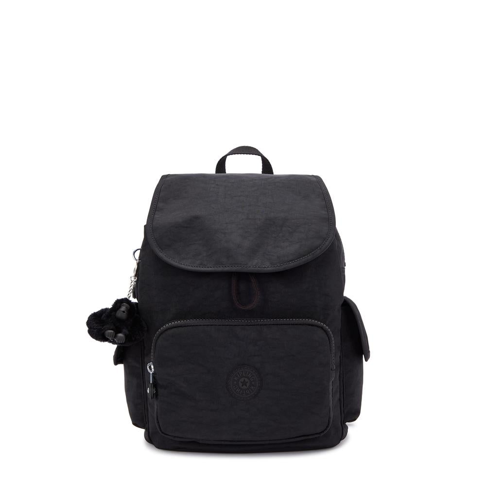 Kipling CITY PACK S, Kleiner Rucksack, Black Noir (schwarz), 9L, Kompakt & Stylisch