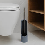 Umbra Touch Toilettenbürstenhalter, WC-Garnitur, WC-Bürste mit Halter, in Schieferblau