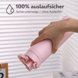 LocknLock Edelstahl Trinkflasche 720ml Pink, One-Touch-Öffnung, Einhandbedienung, Tragegriff
