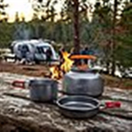 NILS CAMP Camping Kochtopf 1,4L - robuster Outdoor Topf für Camping, Trekking & Bushcraft