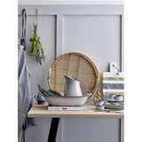 Bloomingville Sandrine Teller, Natur, 22cm, Steingut, dänisches Design