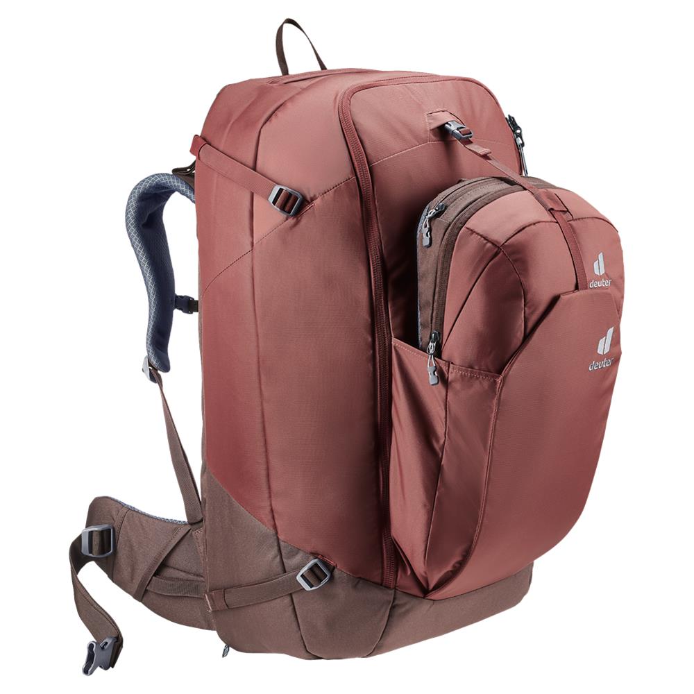 deuter Access Pro 60 SL, Reiserucksack, caspia-raisin (braun), 60L, für kürzere Rücken
