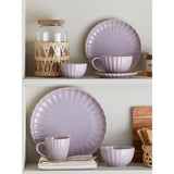 Bloomingville Latina Teller, Rose, 20 cm, Steingut, dänisches Design