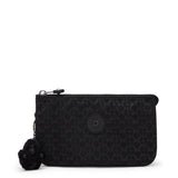Kipling CREATIVITY L, Clutch, Signature Emb (schwarz), großer Organizer