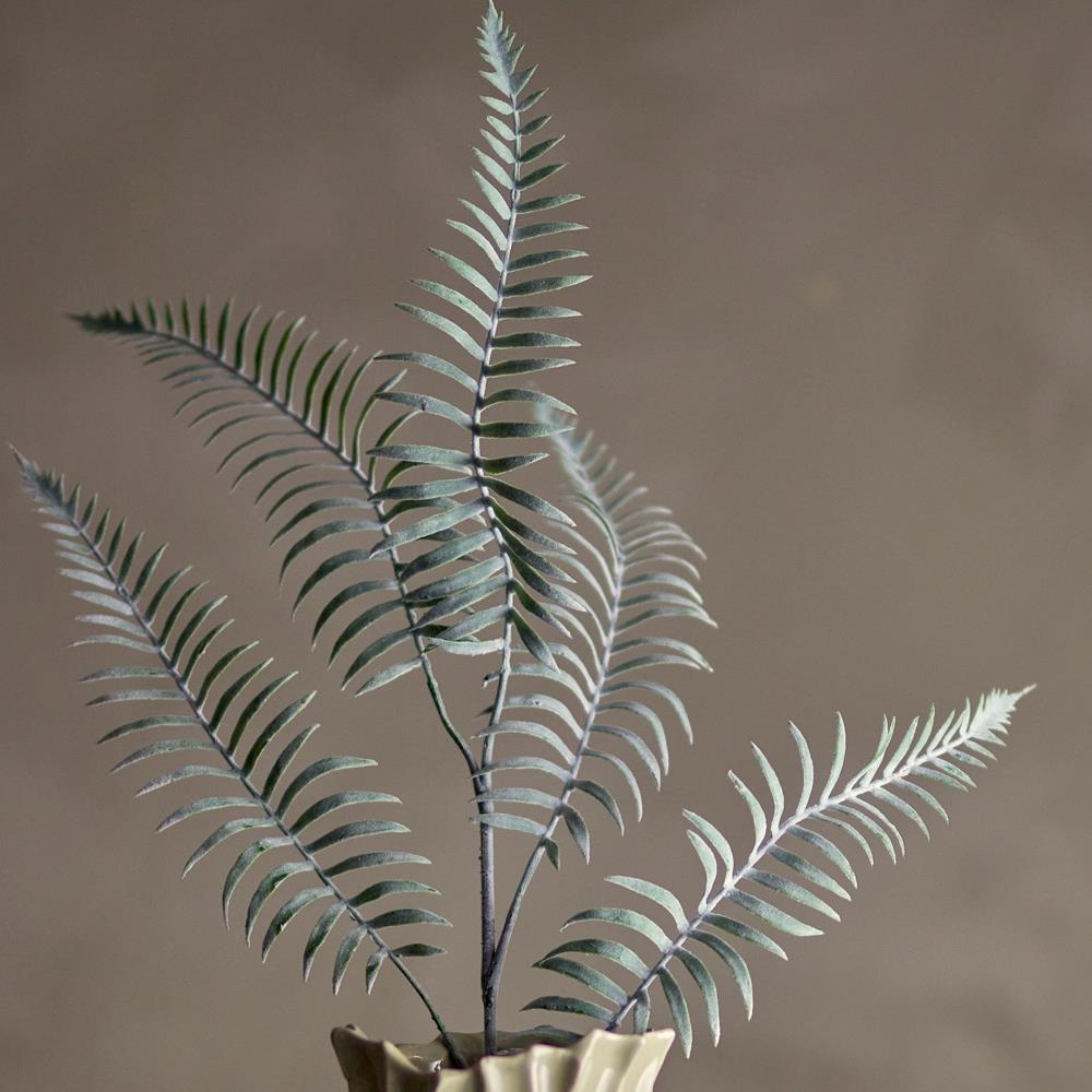 Bloomingville Sago Kunstpflanze Grün Palmenblatt 76cm Dekostiel