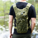 NILS CAMP taktischer Rucksack Crab 15L in Grün - Outdoor Rucksack für Wandern & Trekking