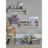 Bloomingville MINI Regal Mingus Natur Paulownia Holz Wandregal Kinderzimmer Holzregal