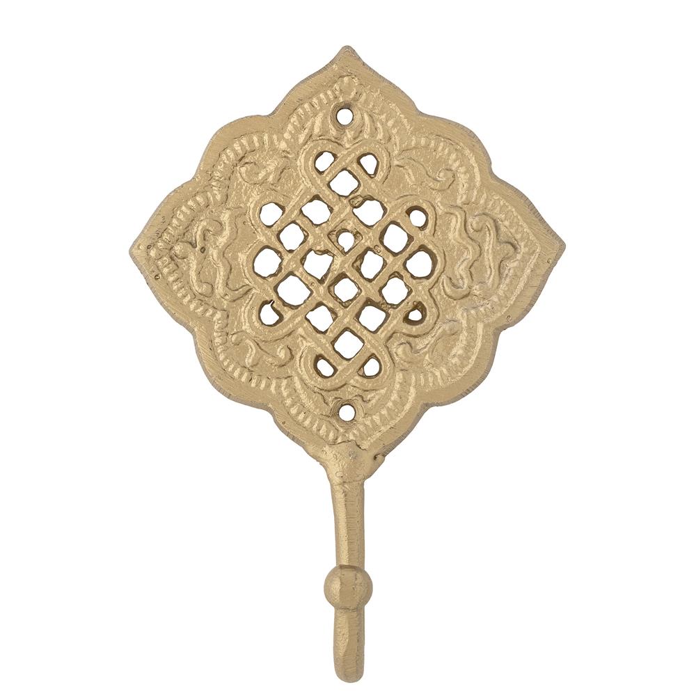 Bloomingville Regitze Haken in Gold, aus Aluminium