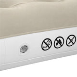 NILS CAMP Campingmatratze Doppelbett beige 203x152x22 cm für Camping Reise Gästebett