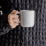 Bloomingville Addison Tasse Weiß Steingut 250 ml skandinavisch