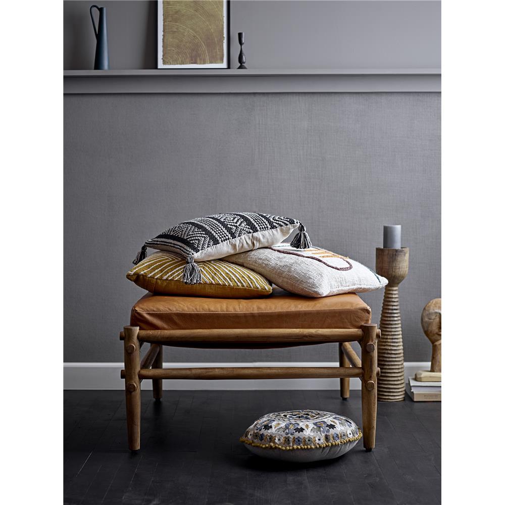 Bloomingville Cacia Zierstück dekorativer Kopf natur recyceltes Holz Dekoration dänisches Design