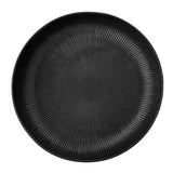 Bloomingville Neri Servierschüssel, Schwarz, 4L, Steingut, dänisches Design