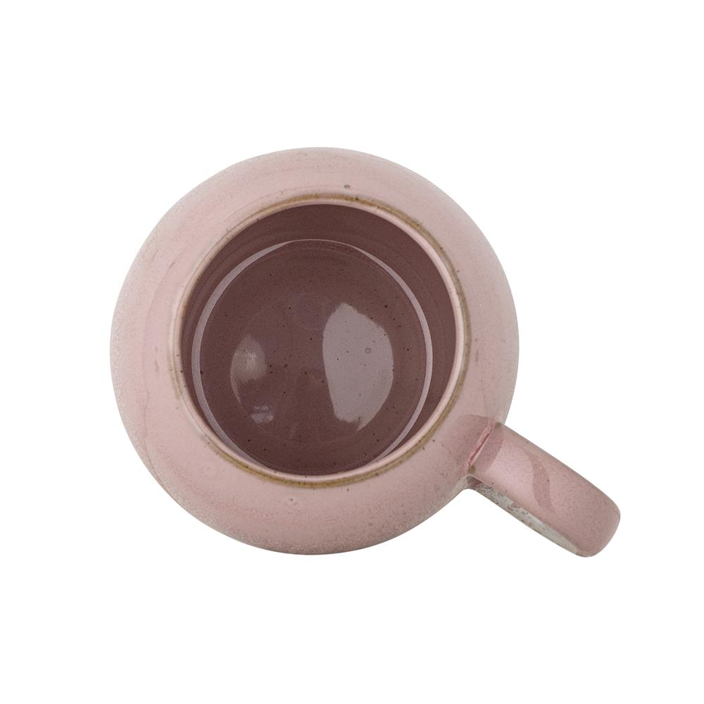 Bloomingville Paula Becher Rose Steingut D10,5xH8,5 cm – rosafarbene Reaktivglasur