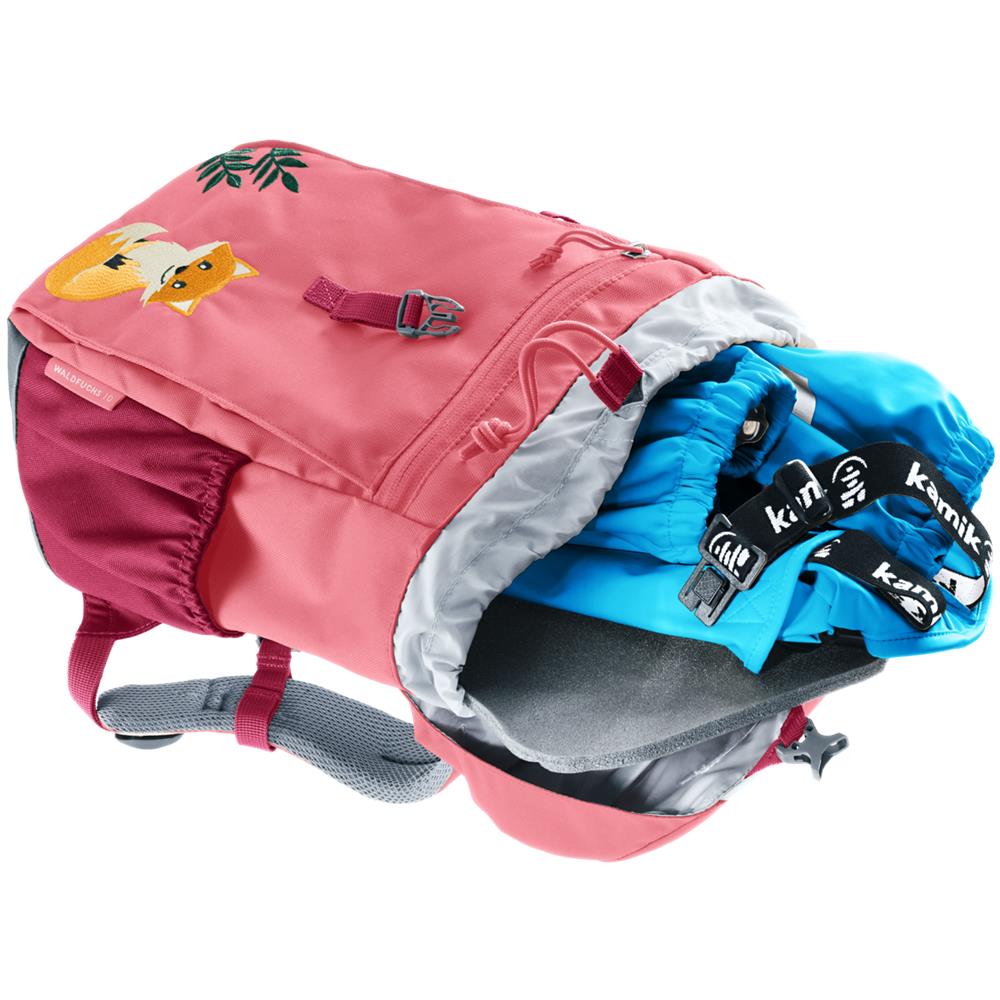 deuter Waldfuchs 10, Kinderrucksack, dahlia-raspberry (pink), 10L, Kindergartenrucksack, Wanderrucksack