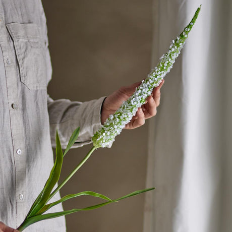 Bloomingville Foxtail Kunstblume Stiel Weiß 73cm
