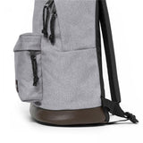 Eastpak WYOMING, Rucksack, Sunday Grey (grau), 24L, mit Leder-Unterseite