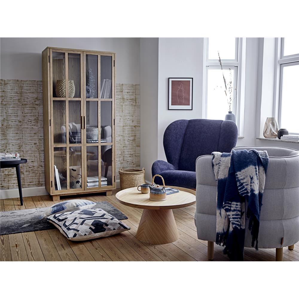 Bloomingville Aura Teekanne mit Teesieb Porzellan Bambusgriff Braun