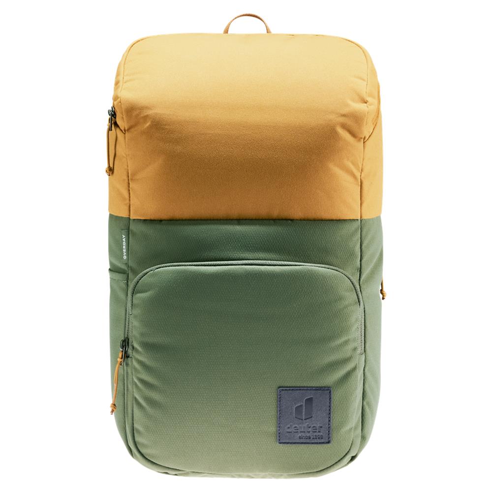 Deuter Overday, Kinderrucksack, khaki-cinnamon (grün), 15L, für Kinder ab 10 Jahre