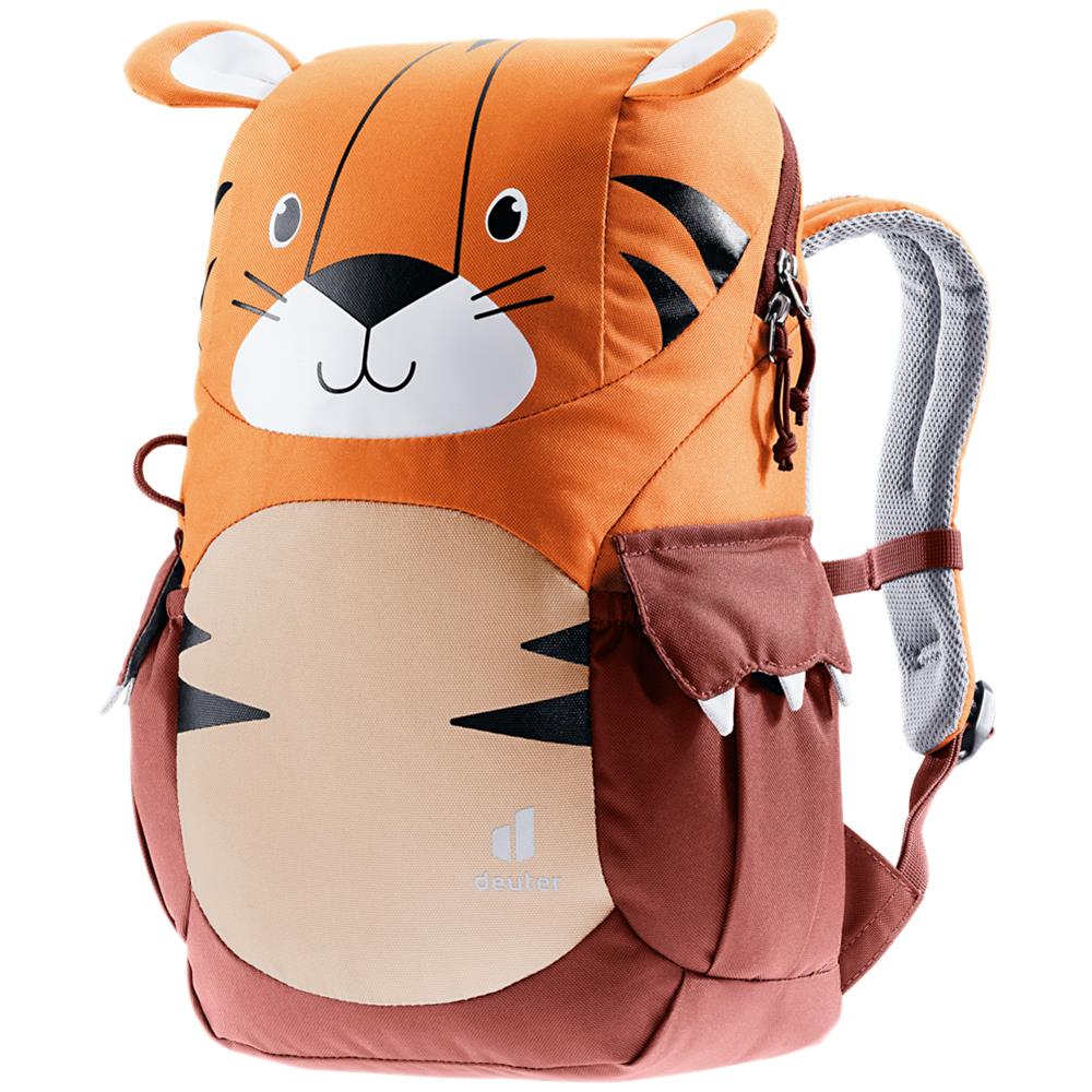 Deuter Kikki, Kinderrucksack, Tiger, Kindergartenrucksack für Kinder ab 3 Jahre