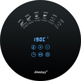 Steba Heißluft Fritteuse HF 1000 Touch Display Reisefritteuse Weiß/Schwarz