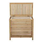 Bloomingville Aden Wäschekorb Natur Bambus 56,5x51,5x35cm