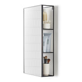 Umbra Cubiko Spiegel mit Ablage, Badezimmerspiegel, Spiegelschrank, Schminkspiegel, Wandspiegel