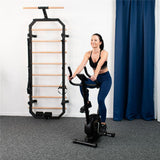 Heimtrainer Magnetbremse Schwarz 8 Widerstandsstufen | HMS M8750