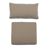 Bloomingville Mundo Kissenbezug (Keine Füllung), Braun, Polyester, L66xH9xW58/ L75xH45xW9 cm, Set of 2