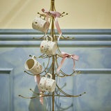 Bloomingville Wen Deko Gold Metall Hängehalter Dekoständer 80 cm Weihnachtsbaum