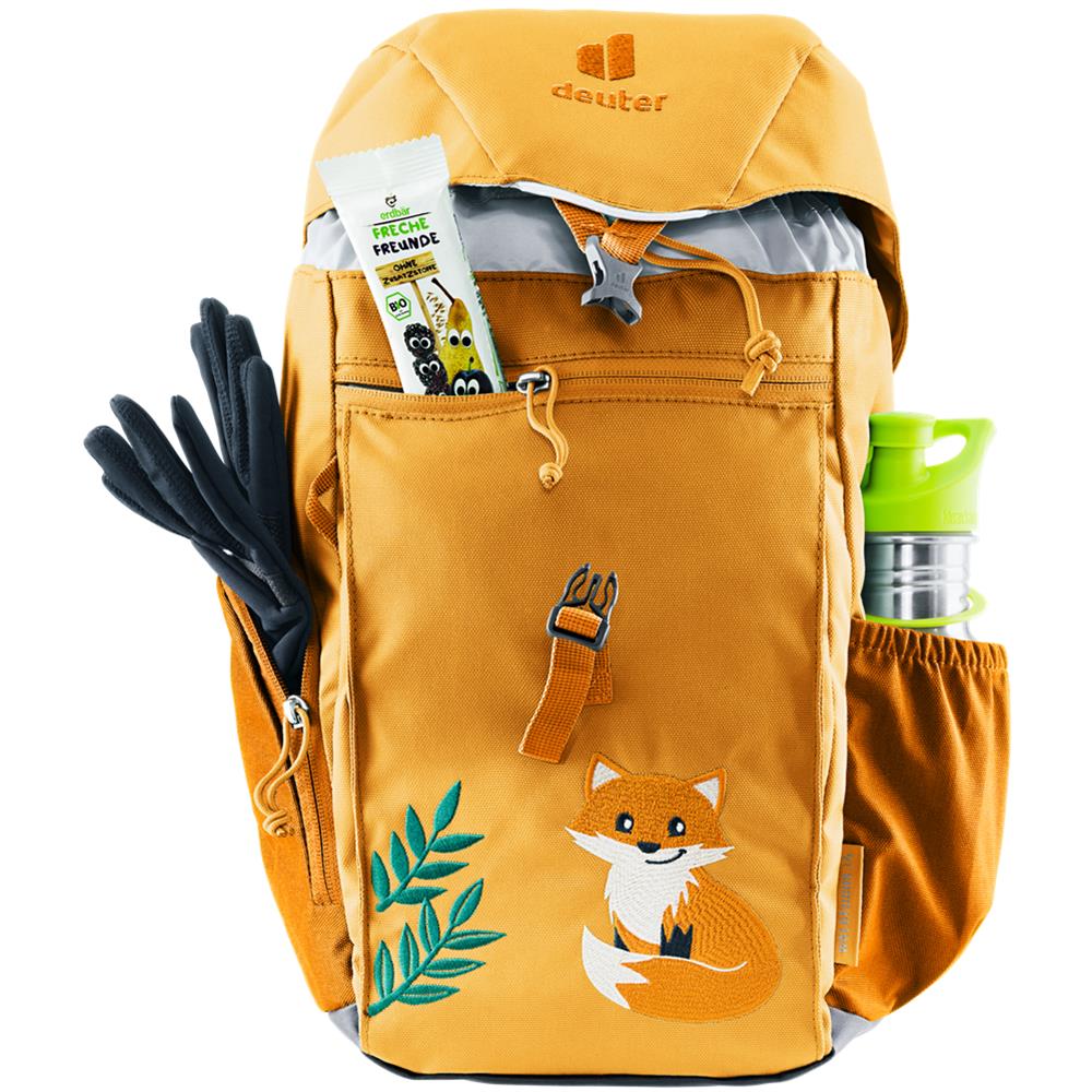 Deuter Waldfuchs, Kinderrucksack, amber-maple (orange), 14L, Kindergartenrucksack, Wanderrucksack