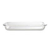 Bloomingville Mariam Serviertablett mit Ofenform aus Glas, 46x11x26 cm