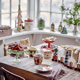 Bloomingville Kaddy Servierschale – Grünes Statement-Piece aus recyceltem Glas