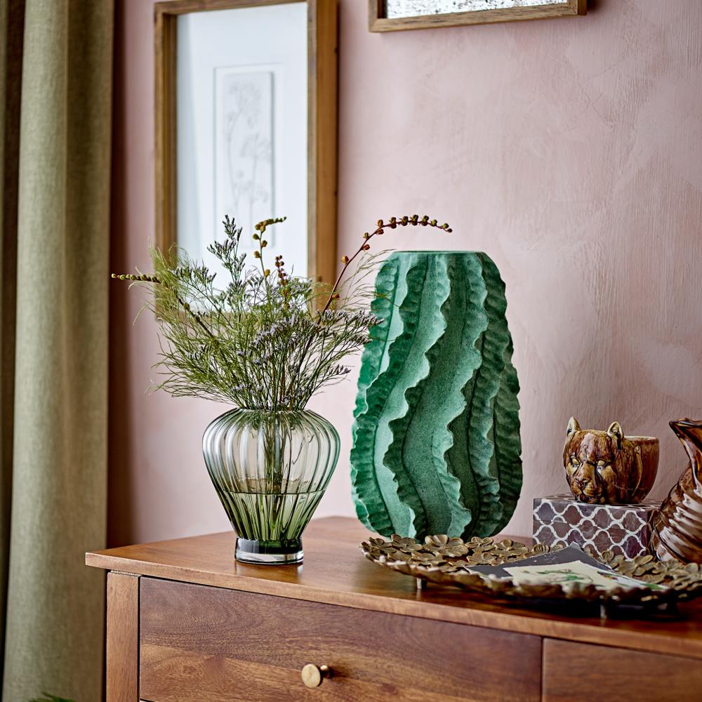 Bloomingville Micha Tablett Messing Aluminium 43,5x25 cm Dekotablett