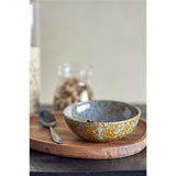 Bloomingville Paula Schüssel, Braun/Blau, 525ml, Steingut, dänisches Design